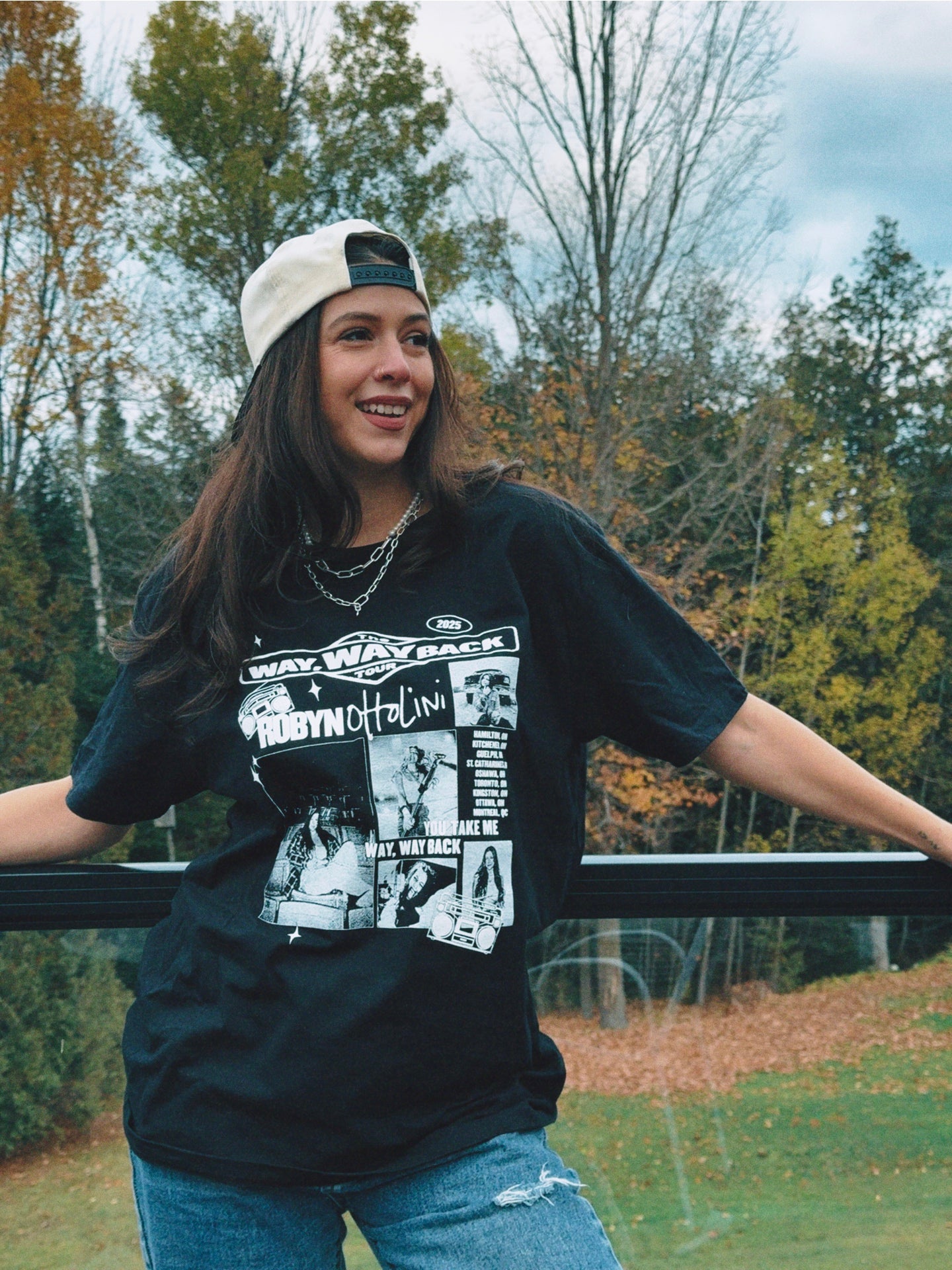 Way Way Back Tour Tee - Black